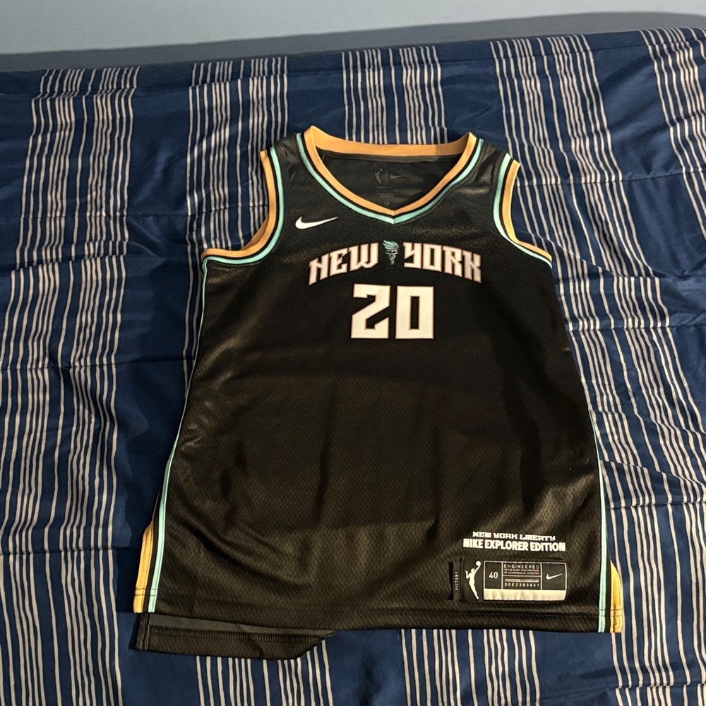 Nike New York Liberty Explorer Edition BLK #20 Sabrina Ionescu
